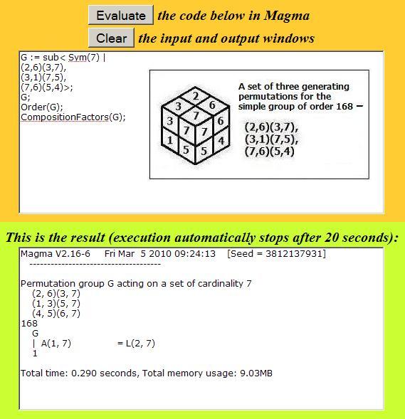 Three reflections that generate the simple group of order 168